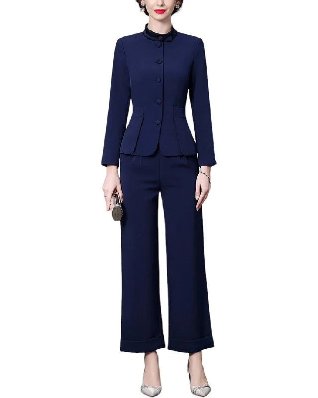 Anette 2Pc Blazer & Pant Set