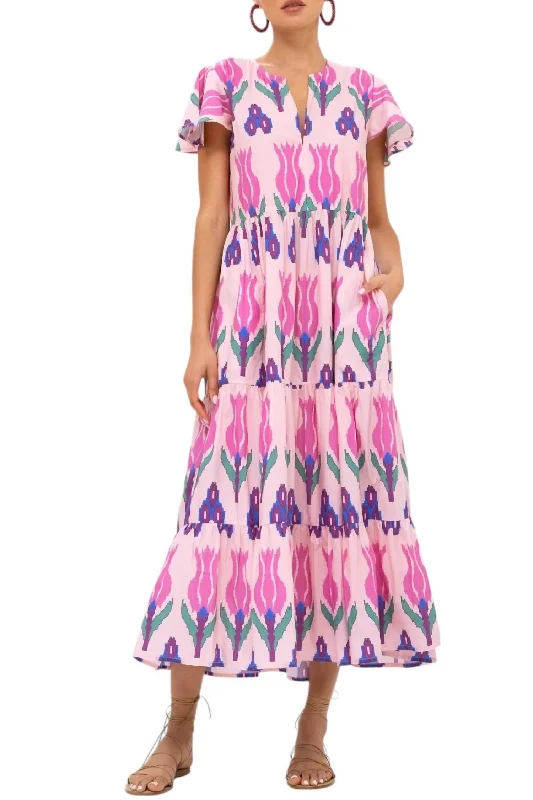 floral midi dressSumba Maxi Dress In Pink