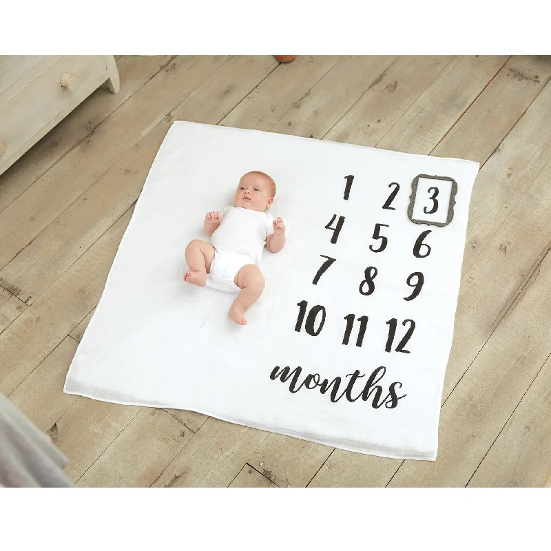 statement dressMud Pie Milestone Blanket