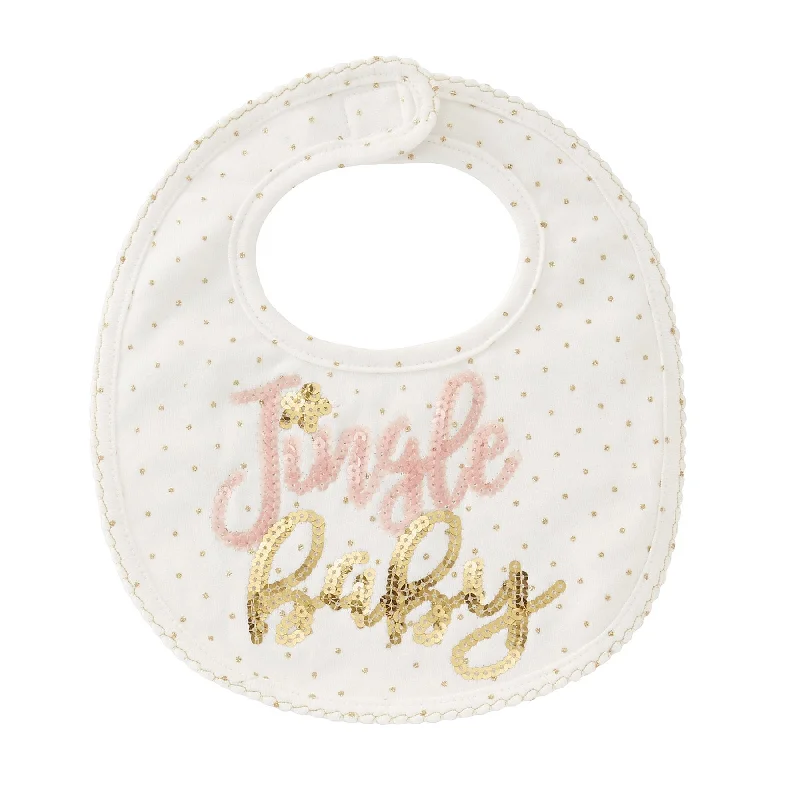 layered dressMud Pie Jingle Baby Sequin Bib