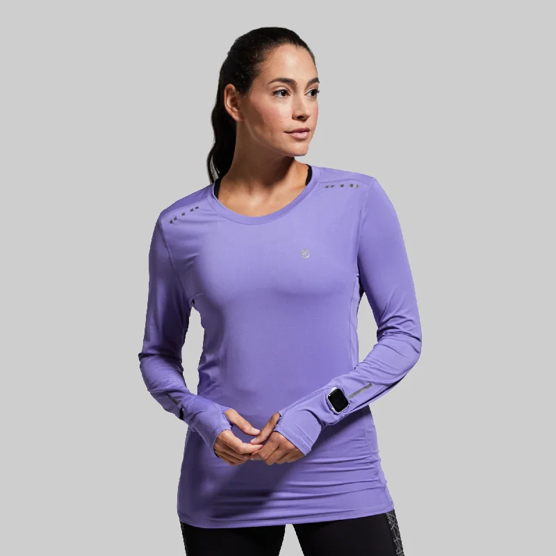 bold hoodie with logoWomen's Endurance Long Sleeve Shirt (Periwinkle)