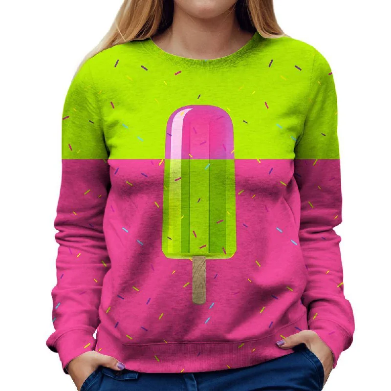 fashion sportswear hoodieIcey Stick Party Womens Sweatshirt