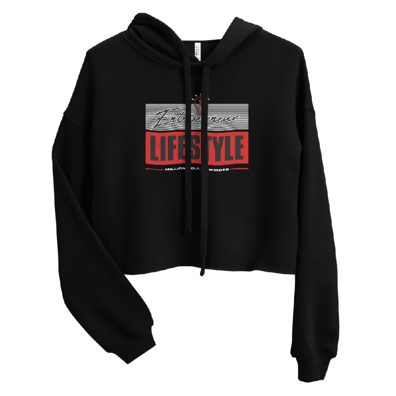 urban hoodieEntrepreneur Lifestyle Crop Hoodie