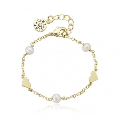 tiered dressTwin Star Fresh Water Pearl & Hearts Bracelet