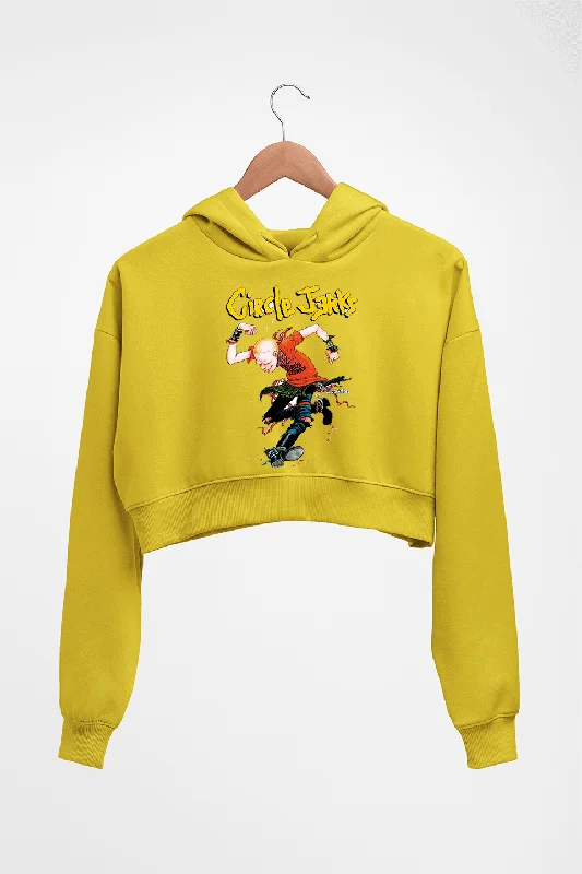 comfortable hoodieCircle Jerks Crop HOODIE FOR WOMEN