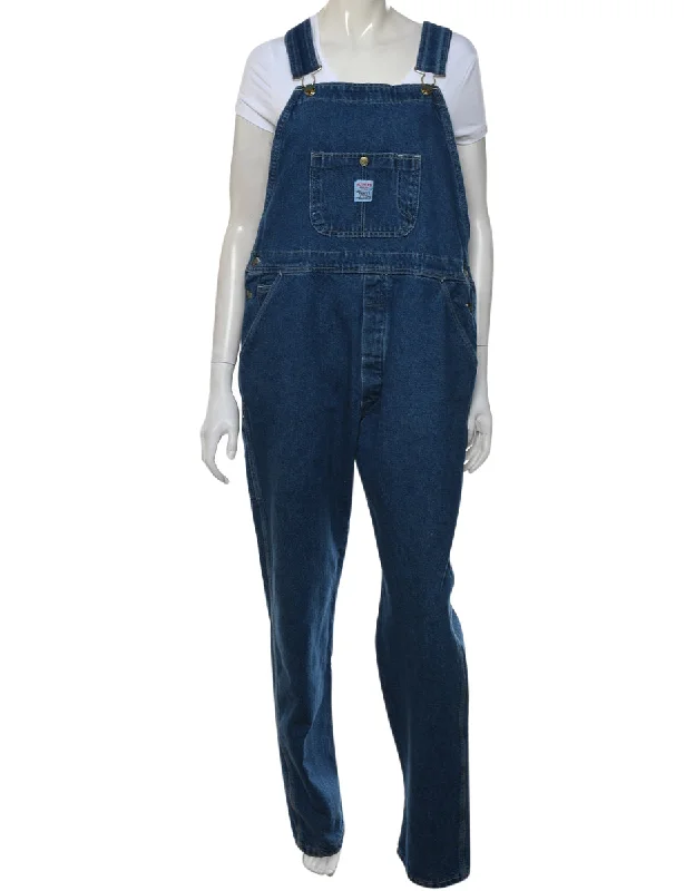 Boyfriend Fit Dungarees - W40 L32