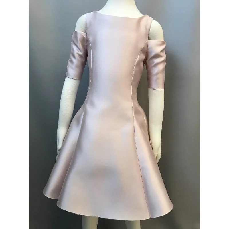 ruffle dressZoe, Ltd Blush Cold Shoulder Dress