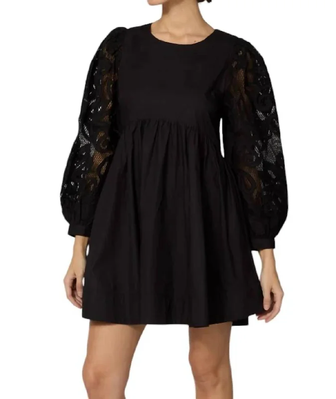 trendy dressNikita Mini Dress In Black