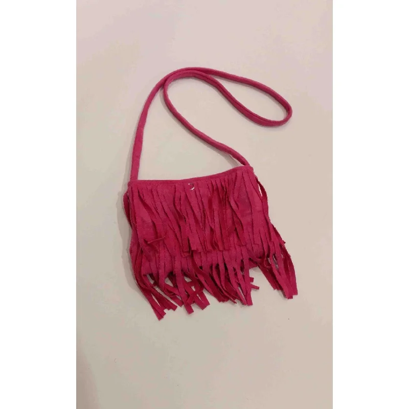 oversized dressCach Cach Twirly Fringe Purse