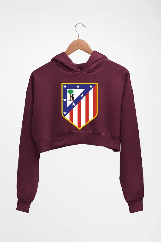 performance hoodieAtlético Madrid Crop HOODIE FOR WOMEN