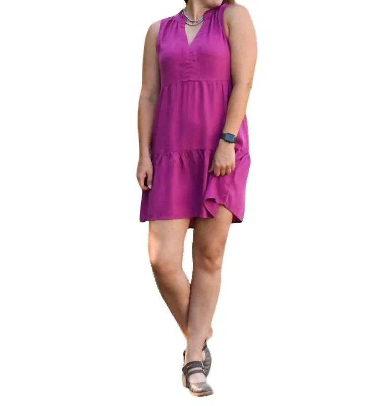 oversized dressEuless Dress In Purple