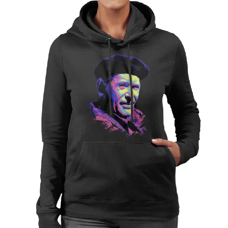 vintage hoodieTV Times Peter O Toole Pop Art Stylised Women's Hooded Sweatshirt