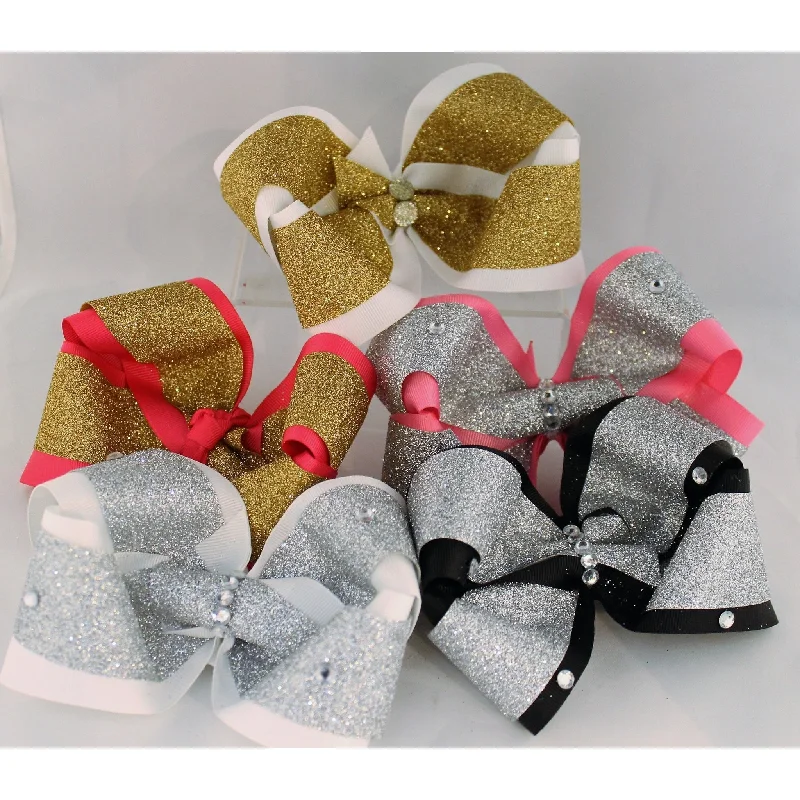 sleek dressGlitter Bows