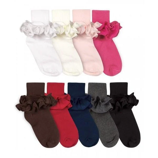 romantic dressJefferies Socks 2-Layer Ruffle Sock