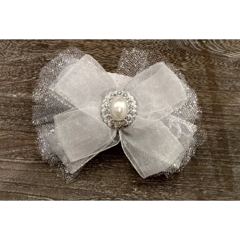 casual evening dressSilver Headband