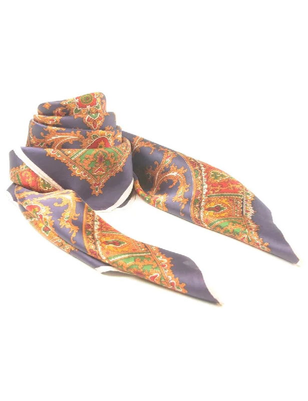 Paisley Print Head Scarf - M