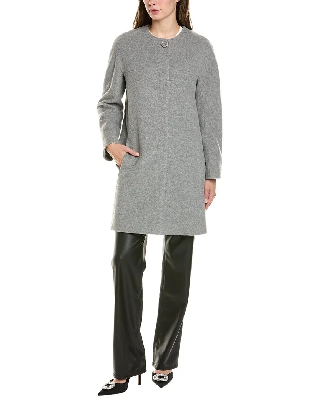 Cinzia Rocca Wool & Cashmere-Blend Coat