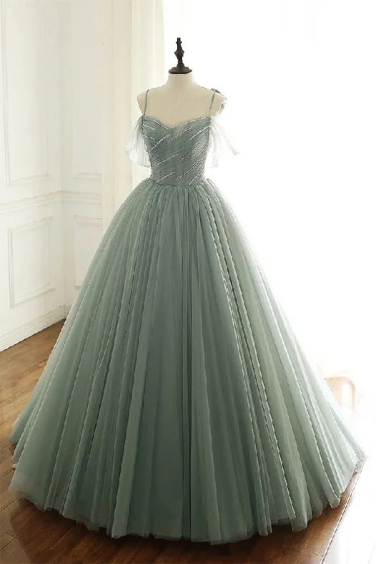 fitted cocktail dressRomantic Olivia Tulle Long Ball Gown