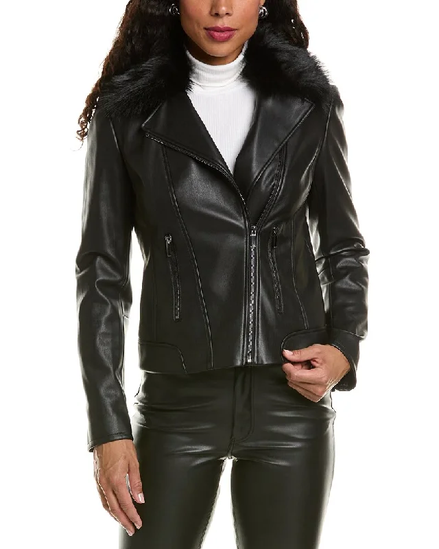 Elie Tahari Moto Jacket