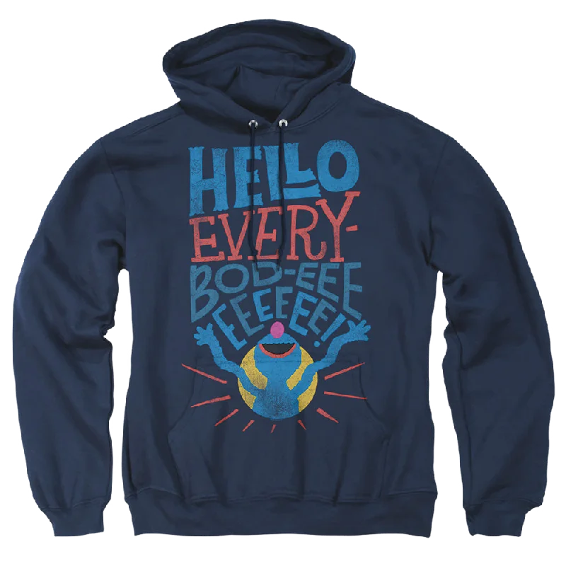 breathable hoodieSesame Street Grover Hello Everybody - Pullover Hoodie