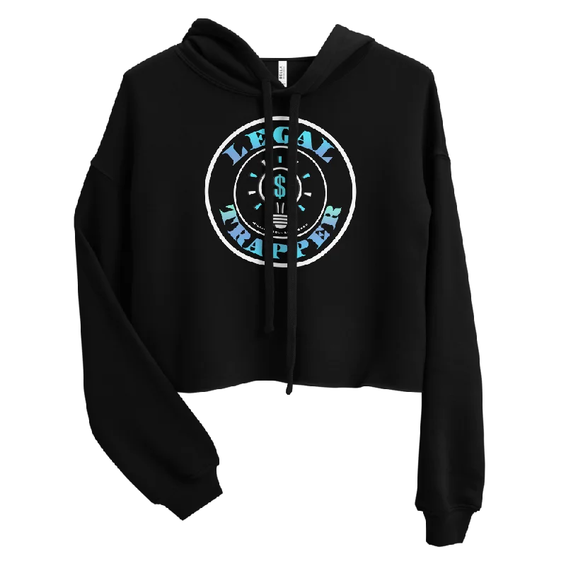 graphic hooded sweatshirtLegal Trapper Crop Hoodie