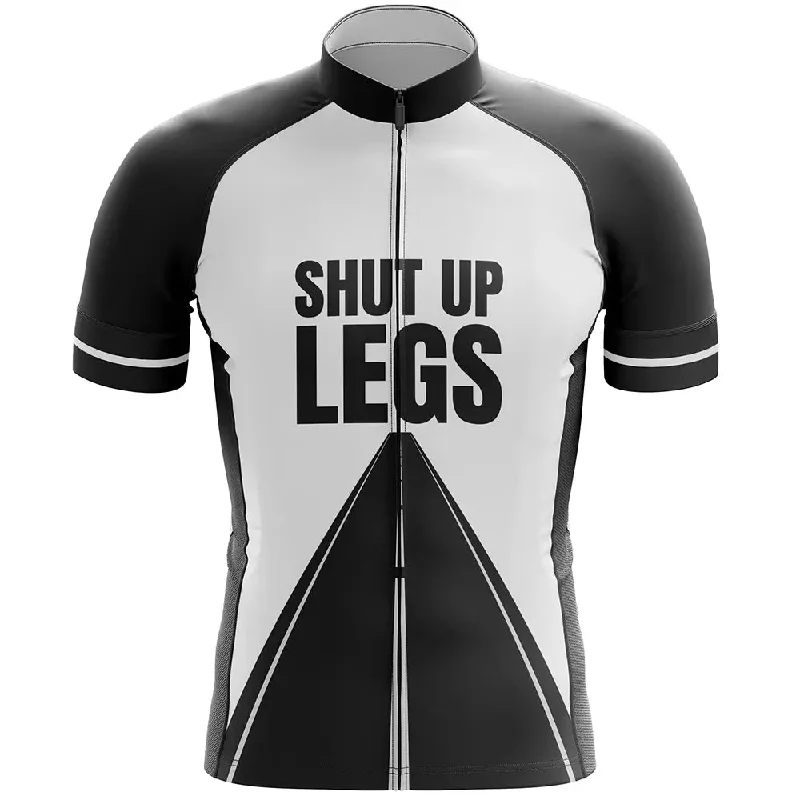 premium athletic sweatshirtShut Up Legs Short Sleeve Cycling Jersey