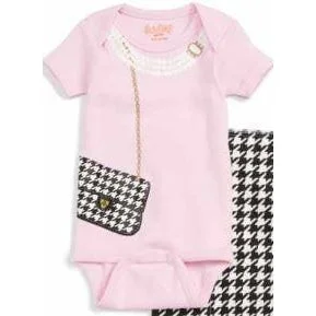 knit dressSara Kety Houndstooth Bag Pink Onesie