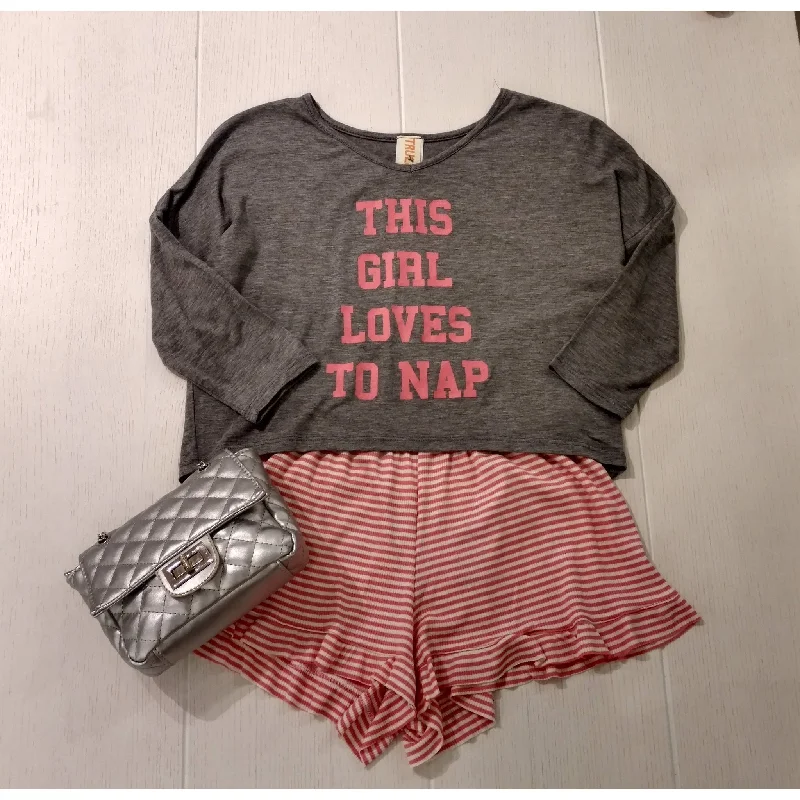 trendy wrap dressTru Luv Nap Shirt