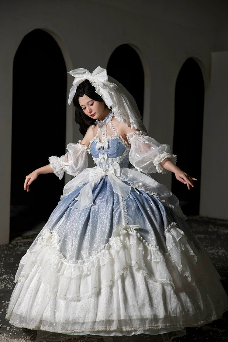 casual dress(BFM)Guaji~Cinderella~Sparkling Lolita Dress Gorgeous Wedding Dress