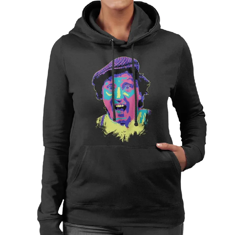 cool hoodieTV Times Comedian Ken Dodd 1978 Pop Art Stylised Women's Hooded Sweatshirt