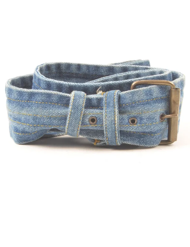 Medium Wash Waist Belt - L