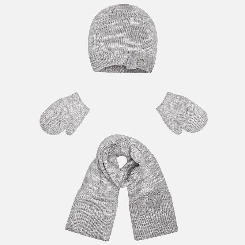 casual dressMayoral Hat, Scarf & Mitten set