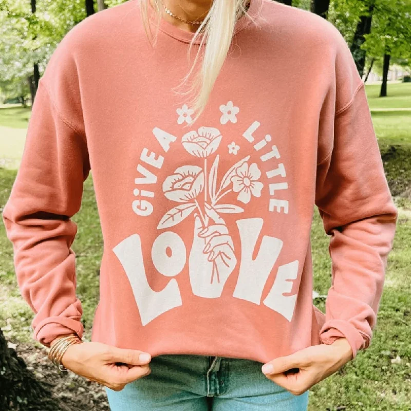 urban activewear hoodieGive a Little Love Sweatshirt