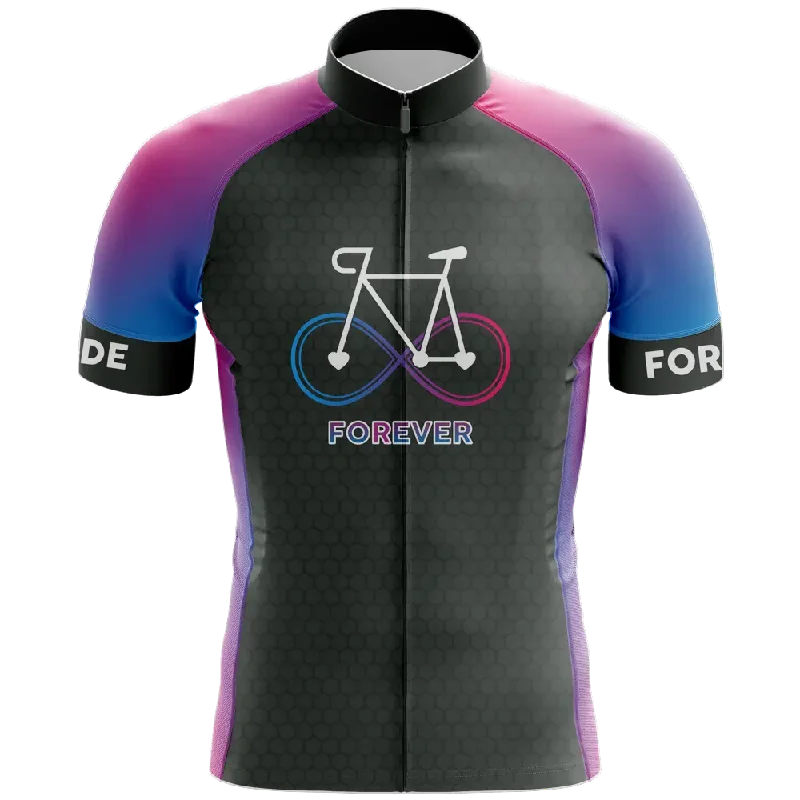 lightweight fitness hoodieRide Forever Short Sleeve Cycling Jersey