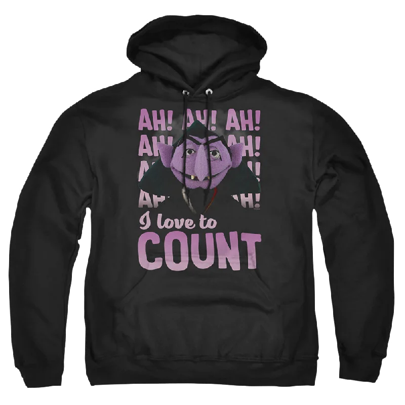 sporty hoodieSesame Street The Count Ah! Ah! Ah! - Pullover Hoodie