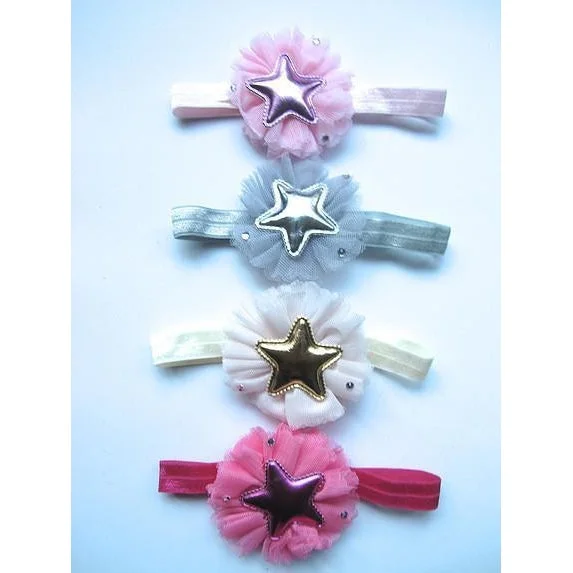 pleated dressTulle Star Headband