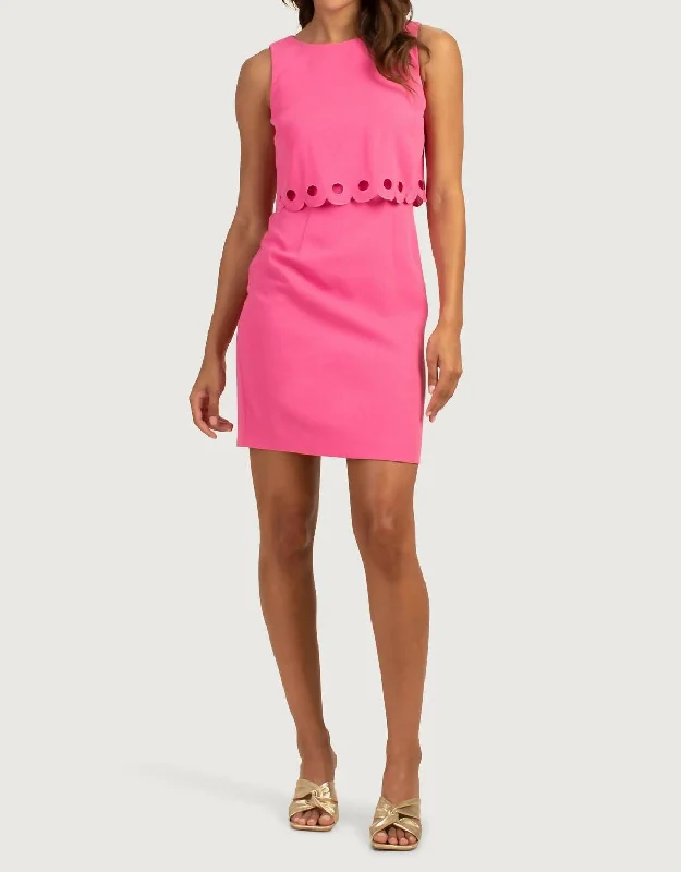 modern dressPosey Dress In Pink