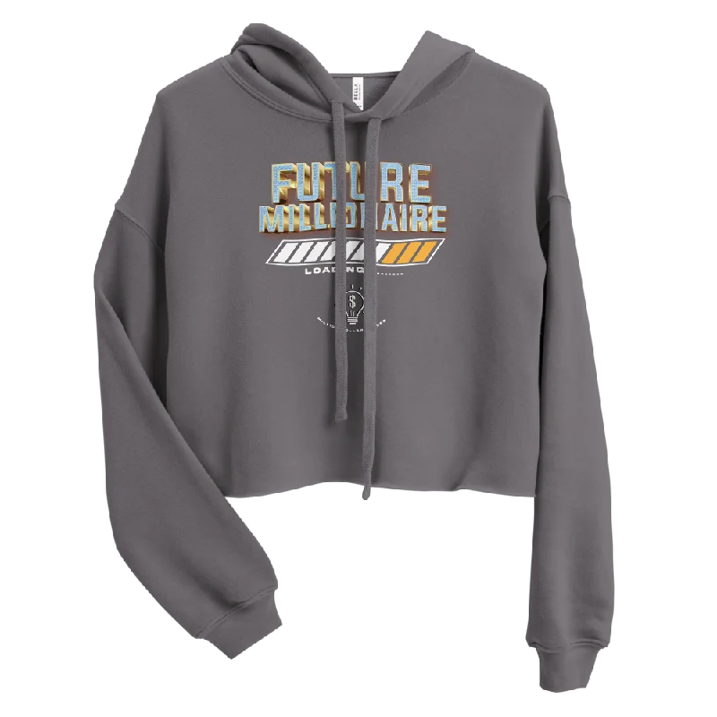 performance hoodie for gymFuture Millionaire Crop Hoodie