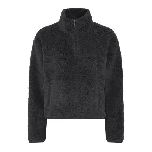 Girlfriend Collective Womens/Ladies Recycled Half Zip Fleece Jacket