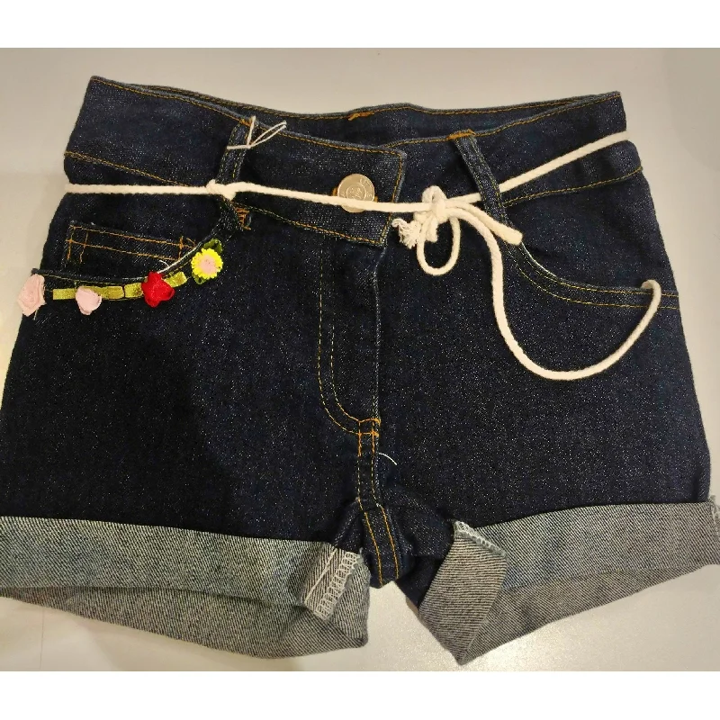 minimalistic dressLittle Mass Dark Denim Shorts