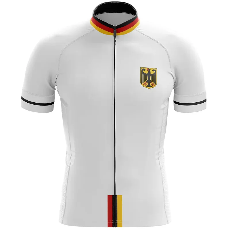 athletic style hoodieGermany V3 Short Sleeve Cycling Jersey