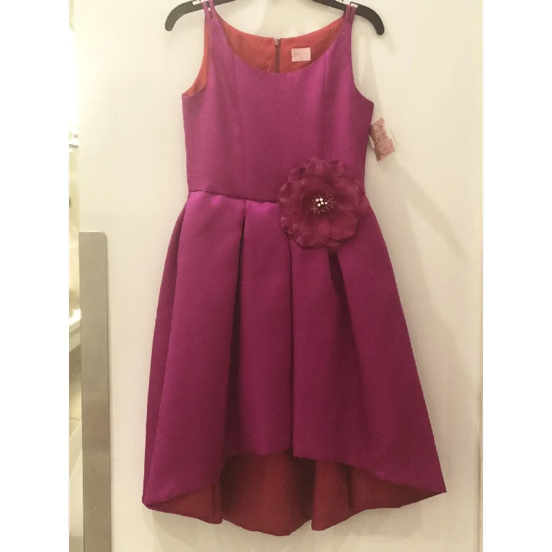 lace-up dressZoe Ltd Hot Pink Flower Dress