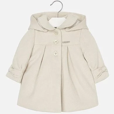 wrap-around dressMayoral Textured Cloth Coat