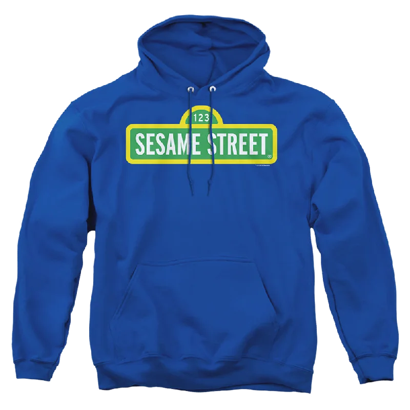 warm hooded sweatshirtSesame Street Logo - Pullover Hoodie