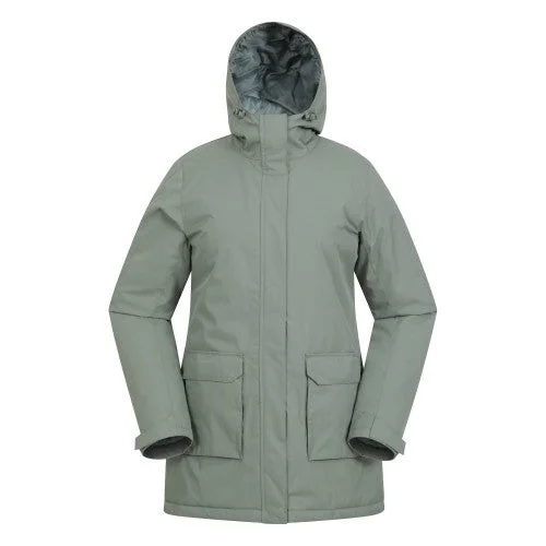 Mountain Warehouse Womens/Ladies Ranger Water Resistant Padded Parka