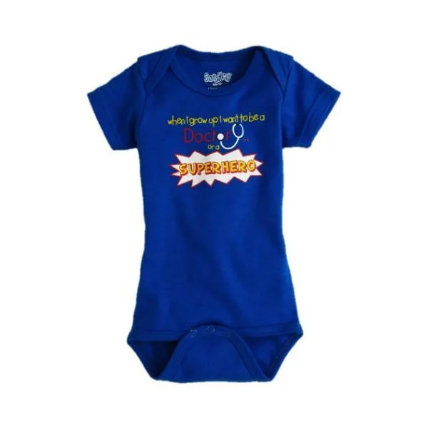 playful dressSara Kety Doctor or Superhero Onesie